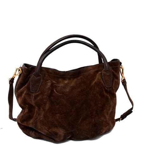 chocolate prada bag